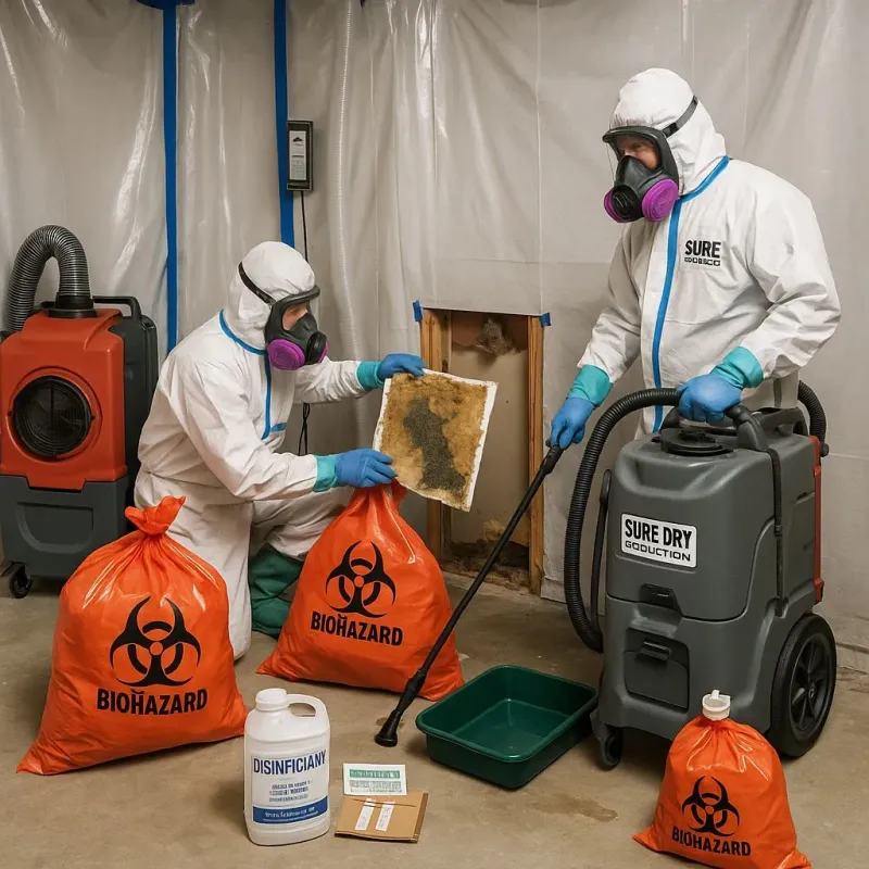 Contaminated Water Handling Protocols process in Morton County, KS