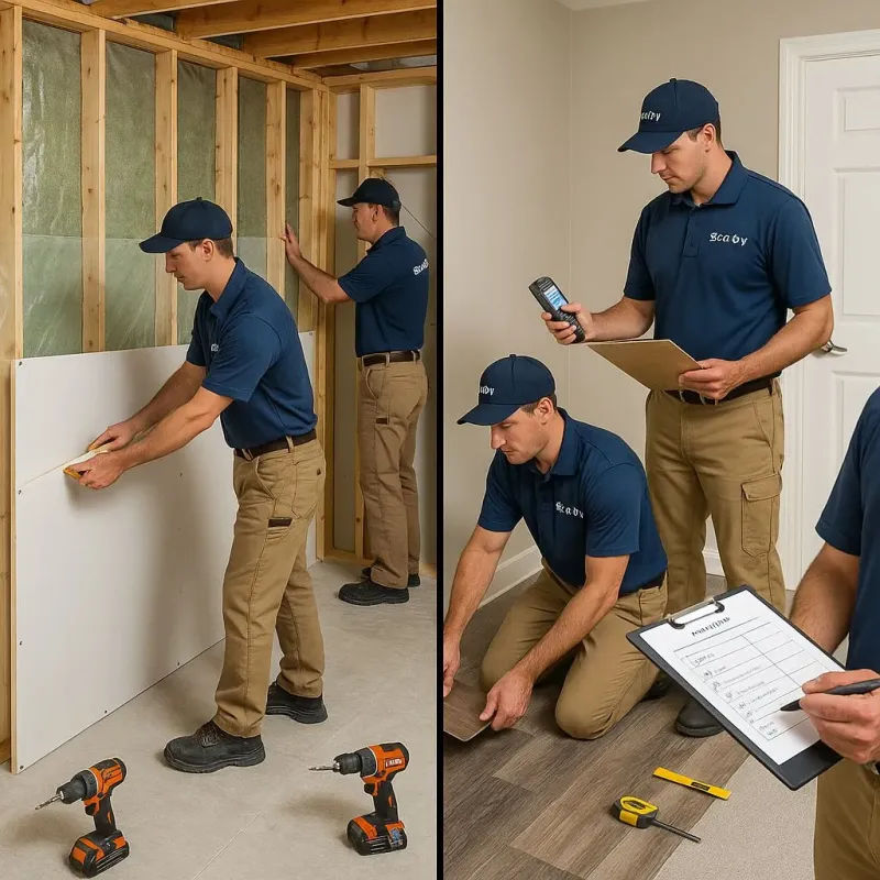 Repairs and Reconstruction process in Morton County, KS
